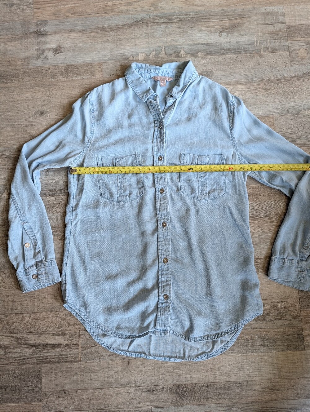 Banana Republic * Denim Button-Up Top * Women’s Size Small - Picture 9 of 10